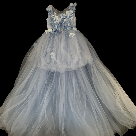 Kisabiano girls custom made dress size 6 - Picture 2 of 3